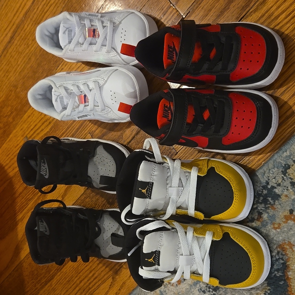 Toddler Nike & Puma Sneakers (size 6)